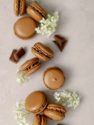 Chocolate Milkshake Macaron