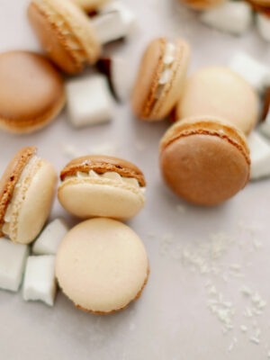 Coconut Macaron