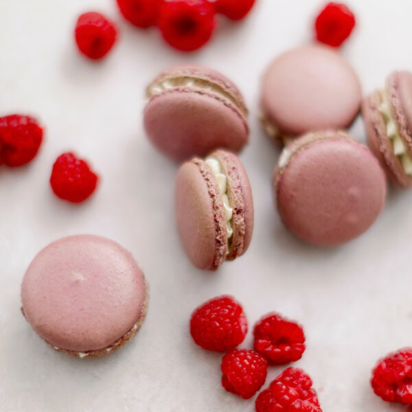 Raspberry Ripple Macaron - Image 2