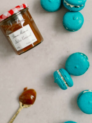 Salted Caramel Macaron