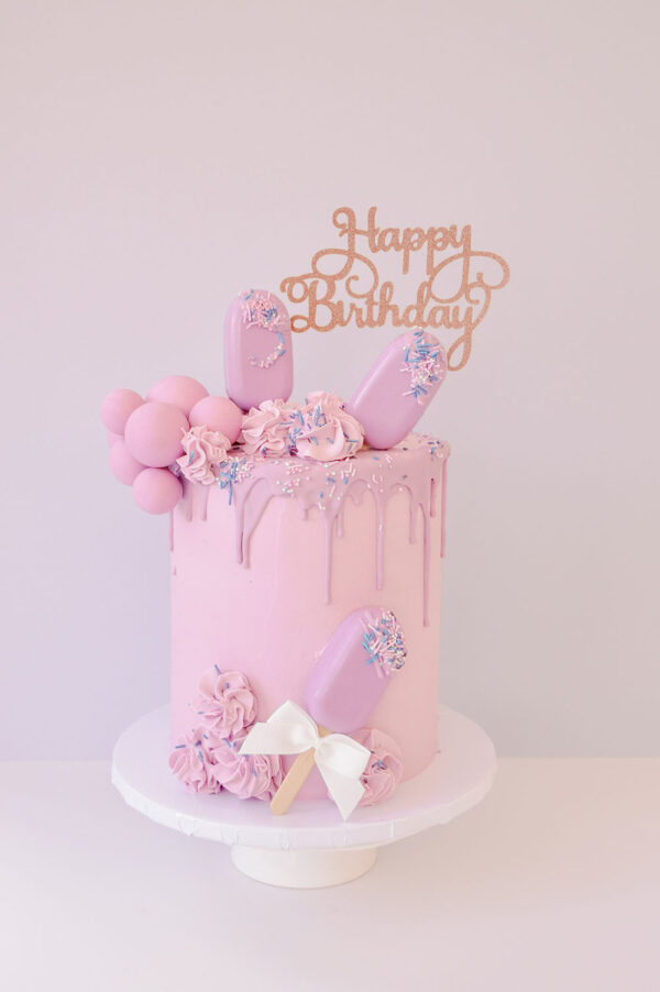 Cakesicle Buttercream Birthday Cake