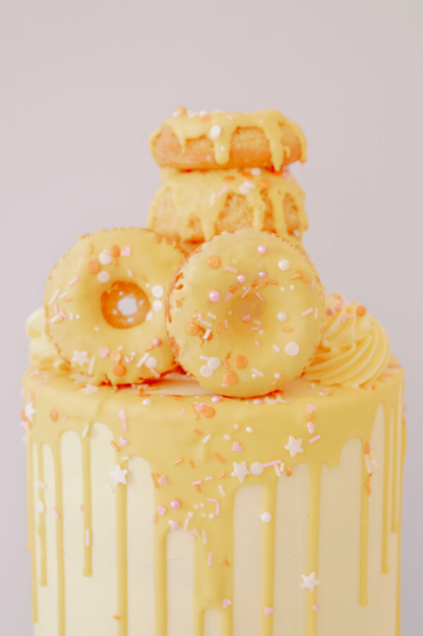 Donut Buttercream Birthday Cake - Image 2