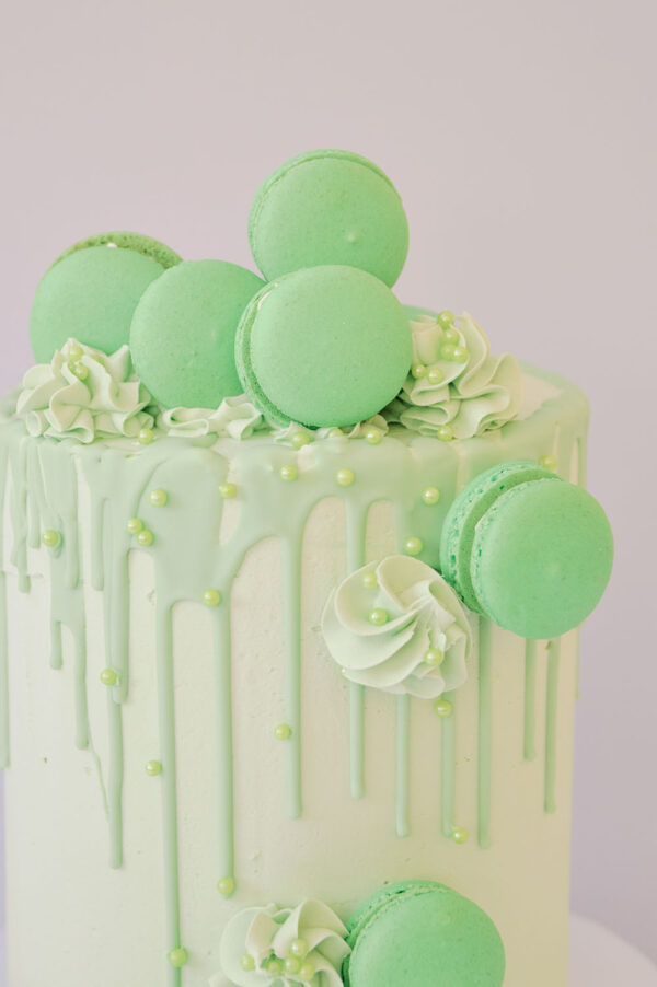 Macaron Buttercream Birthday Cake - Image 2