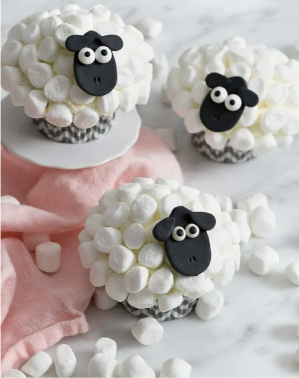 Sheep Cupcakes – Children’s Baking Class