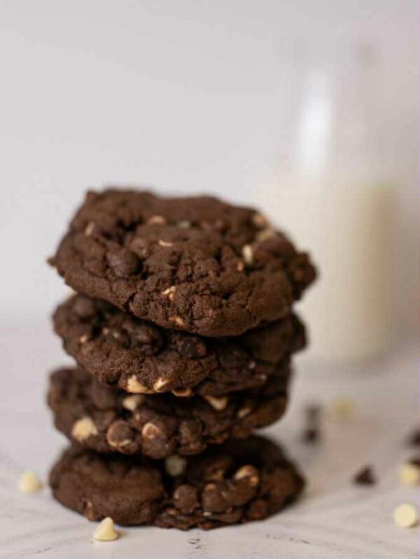 Triple Chocolate New York Cookies from Morton Baking Academy – rich, chunky, and loaded with three chocolates.